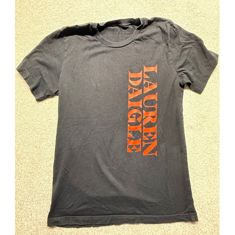 Lauren Daigle World Tour T Shirt Black‎ Orange Concert Music Merch Size M
